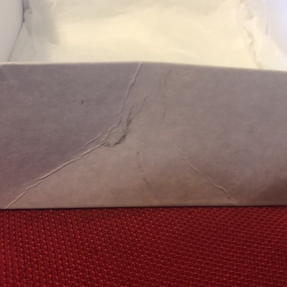 Jimmy choo shinny leather w/ studs. Vino and light gold in color Nelly 100 - Picture 8 of 9